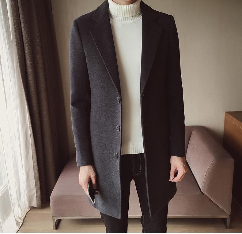 Henry | England Wool Long Overcoat