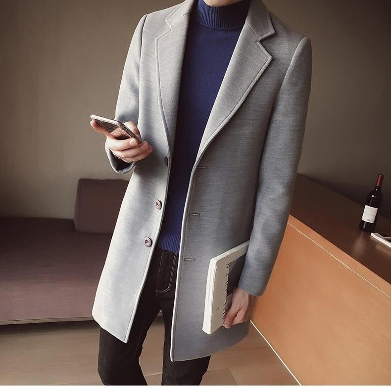 Henry | England Wool Long Overcoat