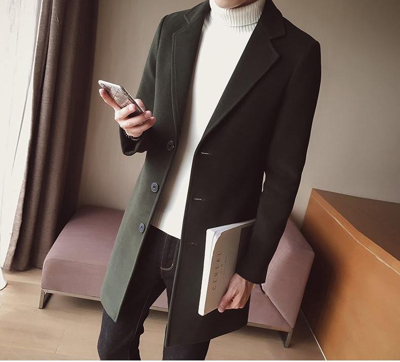 Henry | England Wool Long Overcoat