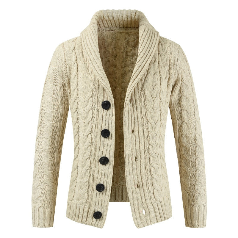 Louis | Trending lapel knit sweater