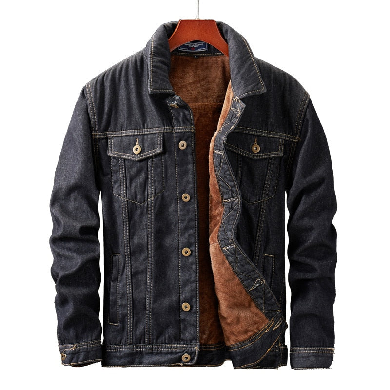 Nash | Cowboy fleece denim jacket